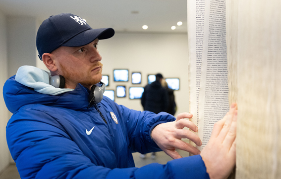 A Chelsea Academy member visits Auschwitz 